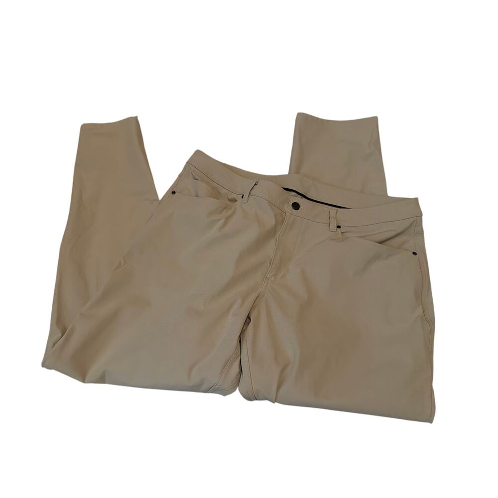 Lululemon ABC Classic-Fit Pant 32" Inseam Warpstreme – Men’s Size 38 Trench
